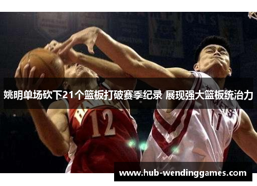 姚明单场砍下21个篮板打破赛季纪录 展现强大篮板统治力